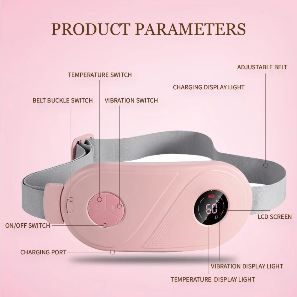 heat and vibration device for cramps