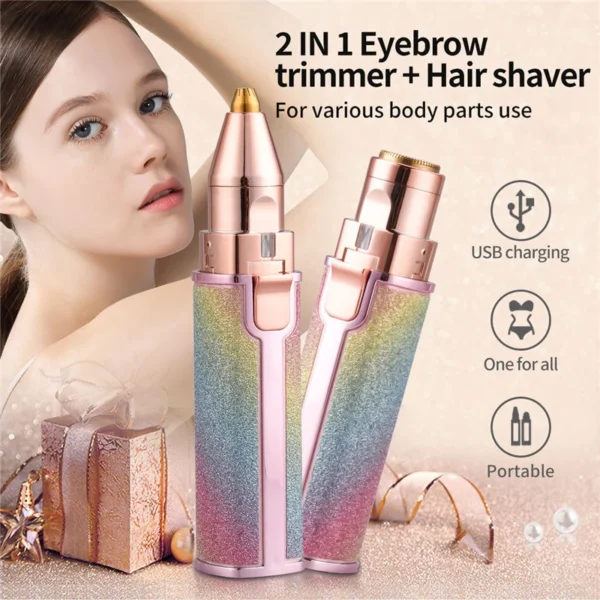 portable eyebrow trimmer